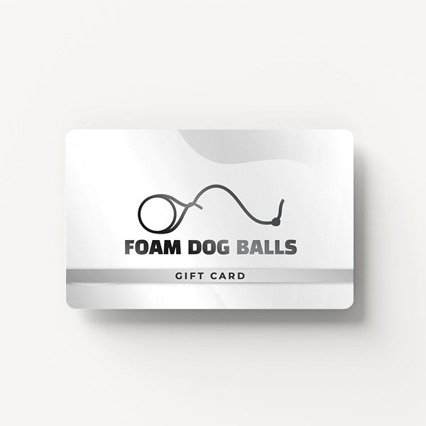 Foam Dog Ball Gift Card